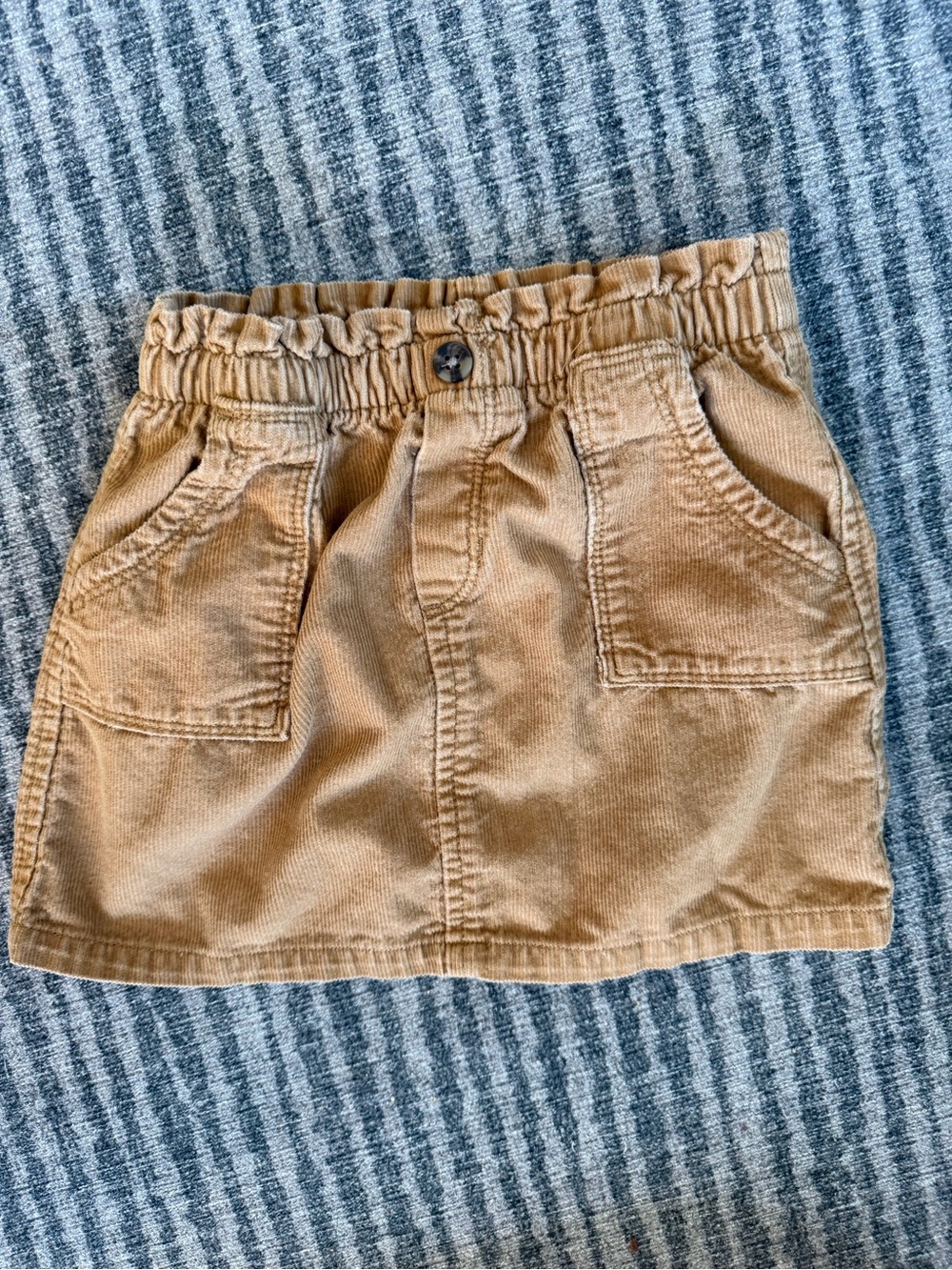 Old Navy Tan Corduroy Toddler Skirt
